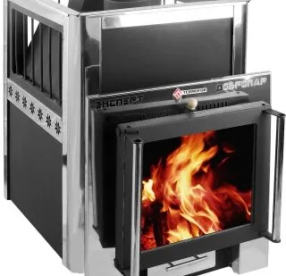 фото Печь для бани Термофор ДоброПар Эксперт Carbon 26 Плазма закр.каменка антрацит