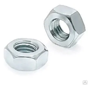 Фото №0 Гайка М10 DIN 934 шестигранная оцинкованная