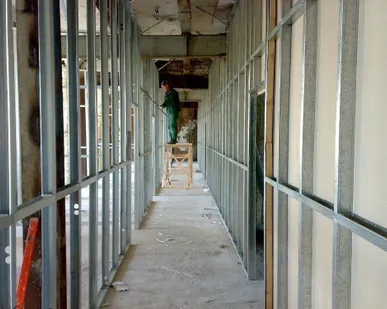 фото Межкомнатные перегородки из гипсокартона