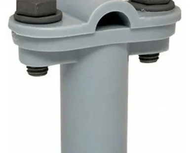 фото Держатель фасадный пластиковый скручиваемый