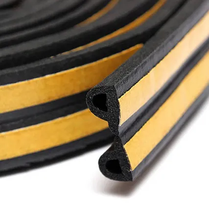 Фото №0 Уплотнитель самоклеящийся черный Sila Pro P430 9х5,5мм, 430м