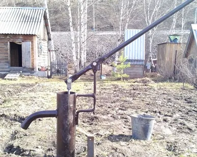 фото Пробиваем садовые колонки