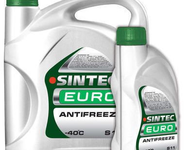 фото Антифриз SINTEC -40 G11 Euro зеленый 5кг МТ 00652 Обнинскоргсинтез
