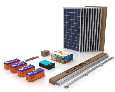 фото Солнечная электростанция SOLAR ECO 5 без угла