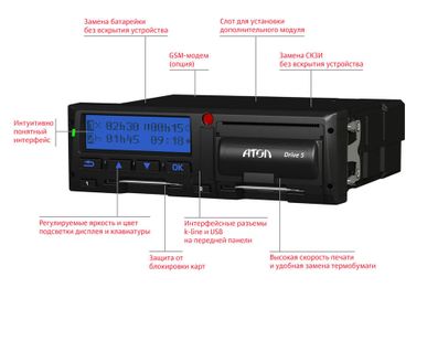 фото Тахограф   АТОЛ Drive 5