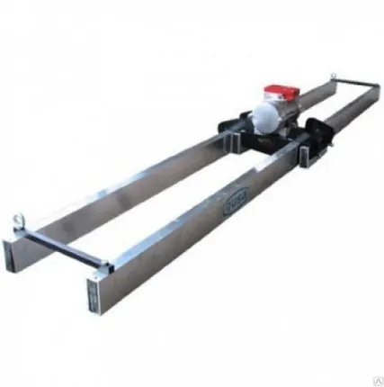 Фото №0 Виброрейка жесткая ВР 4 (220), алюминиевый профиль 100 мм., площадочный виб