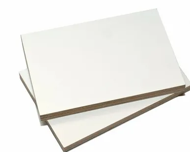 фото Ламинированная фанера, толщина 12 мм, размер 1220х2440 мм, гл/гл (Белая)