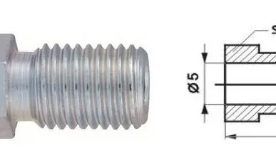 фото Штуцер тормозной трубки 115