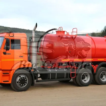 Фото №0 Автоцистерна вакуумная АКН-10 КАМАЗ 65115