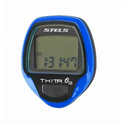 Фото №0 Велокомпьютер Thita-3 10 функций, синий