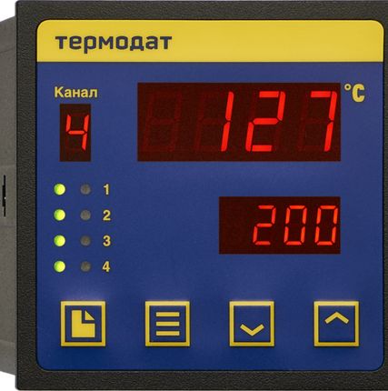 Фото №0 Прибор Термодат- 11М5/3УВ/3Р/485
в