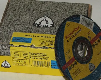 фото Круг отрезной 115х1,6х22мм Klingspor