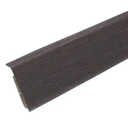 Фото №0 Плинтус Ideal Деконика 85 мм Каштан серый 352