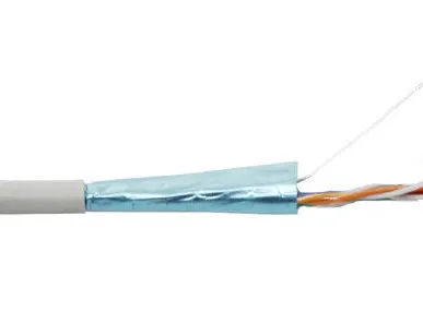фото Витая пара FTP 2 пары AWG 24 категория 5е экран внутренняя Cu Standart Росс