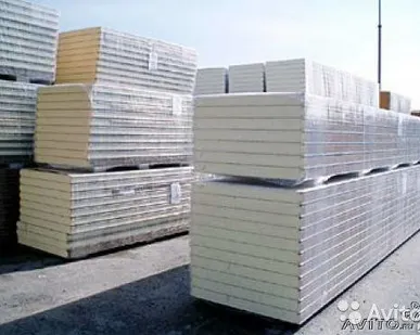 фото Сэндвич-панель PIR 40мм 10,99 м под размер