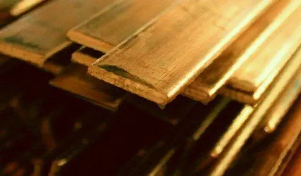 Фото №0 Шина (полоса) бронзовая БрОЦ4-3 ГОСТ 1761-92