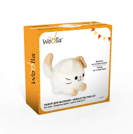 Фото №0 "Woolla" WT-0204 "Кошечка Варя" набор для валяния .