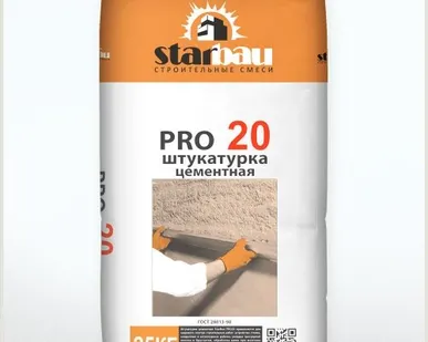фото STARBAU ШТУКАТУРКА ЦЕМЕНТНАЯ