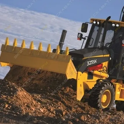 Фото №0 Аренда экскаватора-погрузчика JOHN DEERE 325K AC, Пермь