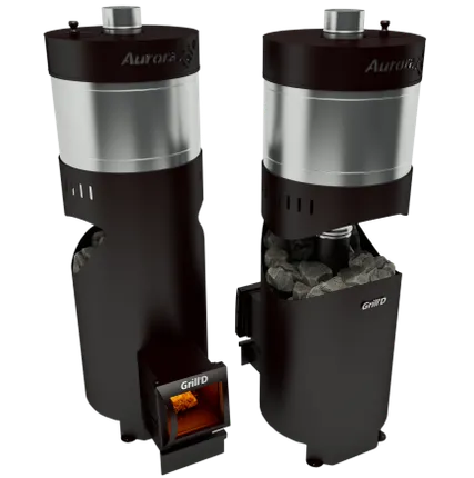Фото №0 Печь для бани Grill’D Aurora 160А Trio long black
