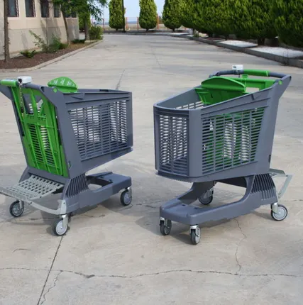 Фото №0 Пластиковая покупательская тележка Polycart-220 Compact