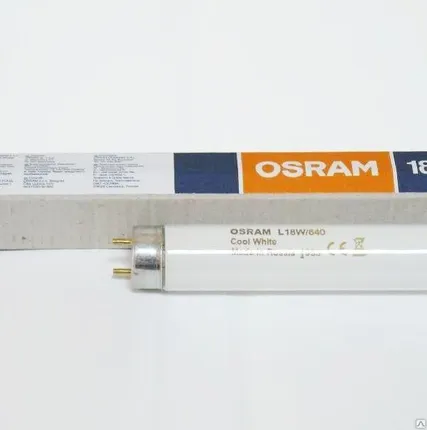 Фото №0 Osram лампа люминесцентная 18W/640 Т8 теплая