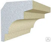 фото Декоративные фасадные элементы с адгезивным покрытием - КАРНИЗ 6, 120*120