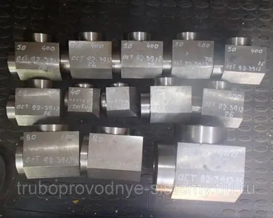 фото Угольник равнопроходный Ду 40 ОСТ 95.53-98