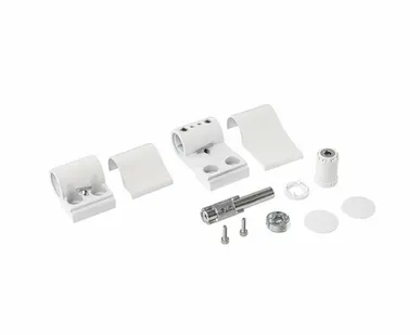 фото Петля JOCKER ALU 2SK 2-х секционная, межосевое 67 мм, белая