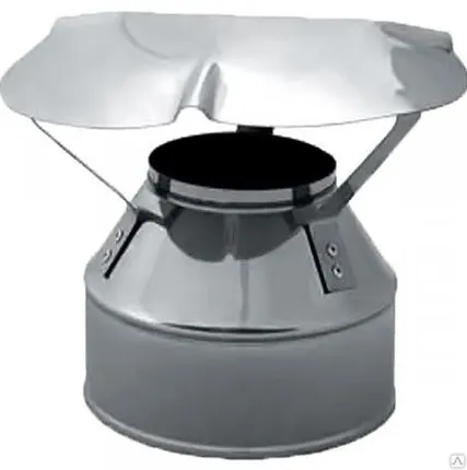 Фото №0 Оголовок оцинкованная сталь Ф200х110