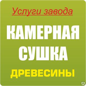 фото Камерная сушка древесины