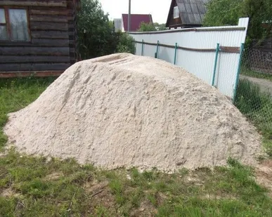 фото Песок карьерный