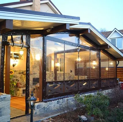 Фото №0 Окна ПВХ мягкие для веранды