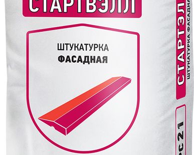 фото Основит Штукатурка Стартвелл фасадная цементная(PC21) 