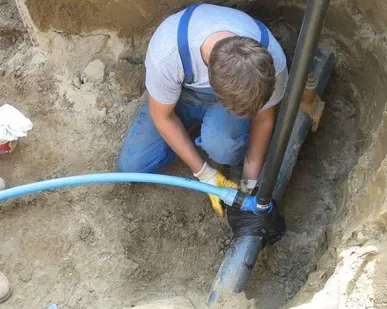 фото Подключения к сетям водопровода