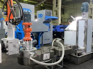 Фото №3 Каскадный гранулятор для пленки в Москве