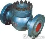 Фото №0 Клапан обратный Ду150 Ру16 19ч21бр поворотный