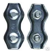 Фото №0 Зажим троса Duplex 3 мм