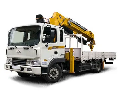 фото Грузовой бортовой манипулятор с функцией автовышки HYUNDAI HD 250