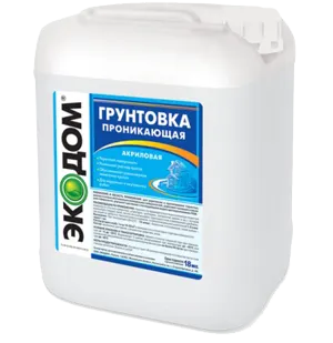 фото Грунтовка глубокого прникновения Экодом,10кг