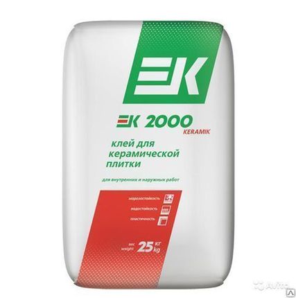 Фото №0 ЕК 3000 25 кг. (Ek 3000 клей плиточный)