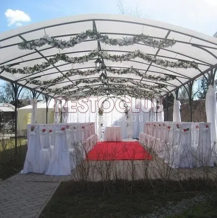 Фото №0 Терраса из поликарбоната для летнего кафе