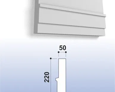 фото Карниз (лепнина) К056