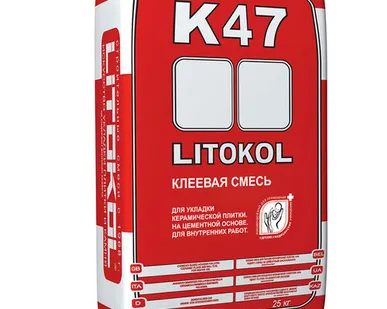 фото Клей для плитки Litokol Litoplus K47 25 кг