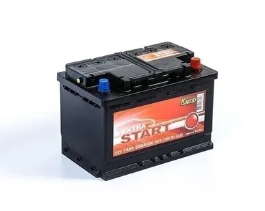 фото Аккумулятор КАТОД EXTRA START 6СТ-74N R+ (L3)