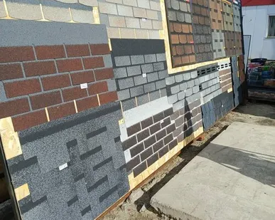 фото фасадные панели Хауберк