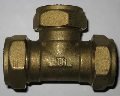 фото Тройник-обжим. NTM (Italy) 28х28х28