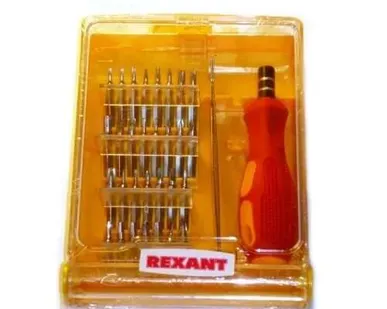 фото Набор отверток для точечных работ 32 предмета REXANT 12-4701