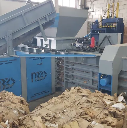 Фото №0 Горизонтальный пресс А60 для макулатуры, пленки