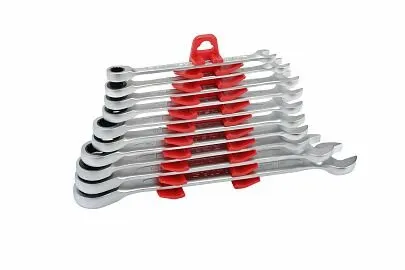 Фото №0 Набор ключей комбинированных с трещоткой 8-19 мм 10 предметов, 0340002110, IZELTAS